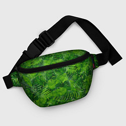 Поясная сумка Тропический лес, цвет: 3D-принт — фото 2