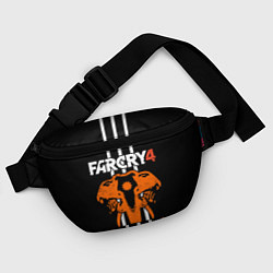Поясная сумка Far Cry 4: Orange Elephant, цвет: 3D-принт — фото 2