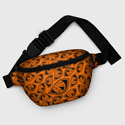 Поясная сумка R6S: Orange Pulse Eyes, цвет: 3D-принт — фото 2