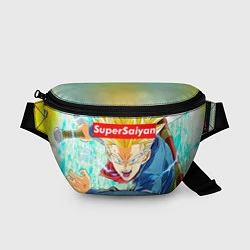 Поясная сумка DBZ: Super Saiyan, цвет: 3D-принт