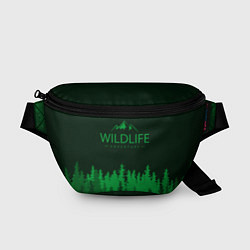 Поясная сумка Wildlife Adventure, цвет: 3D-принт