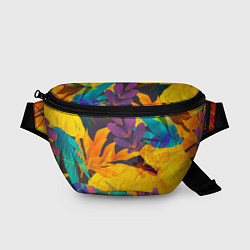 Поясная сумка Солнечные тропики, цвет: 3D-принт