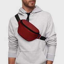 Поясная сумка Off-White: Red Fashion, цвет: 3D-принт — фото 2