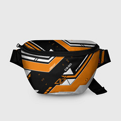 Поясная сумка CS:GO Asiimov Inverted, цвет: 3D-принт