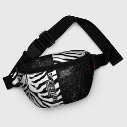 Поясная сумка PUBG: Zebras Lifestyle, цвет: 3D-принт — фото 2