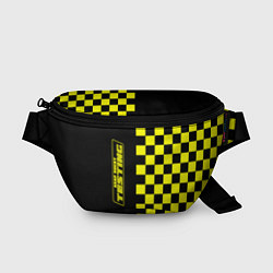 Поясная сумка Testing ASAP Rocky: Yellow Grid, цвет: 3D-принт