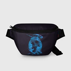 Поясная сумка Dead Spaсe: Blue Style, цвет: 3D-принт