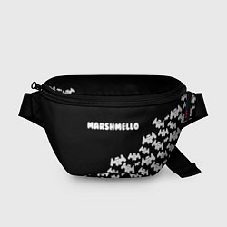 Поясная сумка Marshmello: Dark Side, цвет: 3D-принт