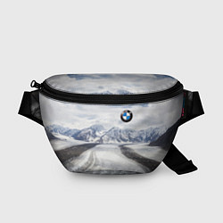 Поясная сумка BMW - снежная вершина, цвет: 3D-принт