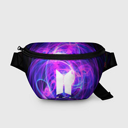 Поясная сумка BTS: Violet Neon, цвет: 3D-принт