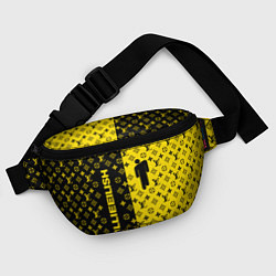 Поясная сумка BILLIE EILISH x LV Yellow, цвет: 3D-принт — фото 2