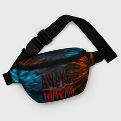 Поясная сумка Awake unafraid, цвет: 3D-принт — фото 2
