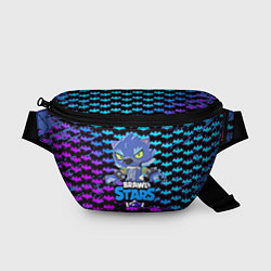 Поясная сумка BRAWL STARS LEON ОБОРОТЕНЬ, цвет: 3D-принт
