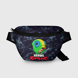 Поясная сумка Brawl Stars - Leon, цвет: 3D-принт