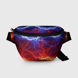 Поясная сумка Лёд и огонь, цвет: 3D-принт