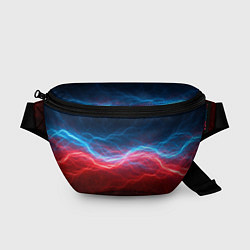 Поясная сумка Огонь и лёд, цвет: 3D-принт