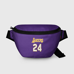 Поясная сумка Los Angeles Lakers Kobe Brya, цвет: 3D-принт