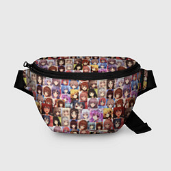 Поясная сумка Аниме девушки, цвет: 3D-принт