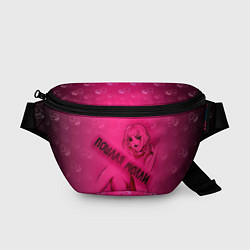 Поясная сумка Пошлая МоллиЧР, цвет: 3D-принт