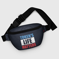 Поясная сумка TOKENS LIFE MATTERS, цвет: 3D-принт — фото 2