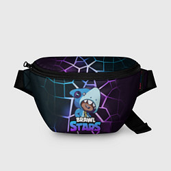 Поясная сумка Brawl Stars LEON SHARK, цвет: 3D-принт