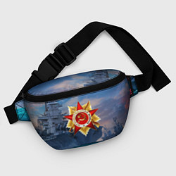 Поясная сумка День Победы!, цвет: 3D-принт — фото 2