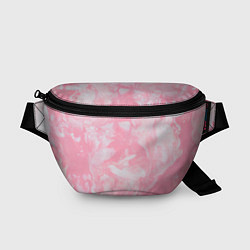 Поясная сумка Розовая Богемия, цвет: 3D-принт