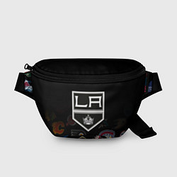 Поясная сумка NHL Los Angeles Kings, цвет: 3D-принт