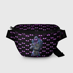 Поясная сумка Fortnite Raven, цвет: 3D-принт