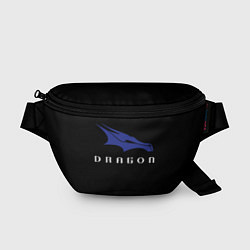 Поясная сумка Crew Dragon, цвет: 3D-принт
