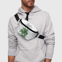 Поясная сумка Пальмы над головой, цвет: 3D-принт — фото 2