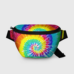 Поясная сумка TIE-DYE СТЕНА, цвет: 3D-принт