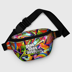 Поясная сумка GTA:5, цвет: 3D-принт — фото 2