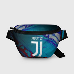 Поясная сумка JUVENTUS ЮВЕНТУС, цвет: 3D-принт