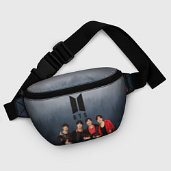 Поясная сумка BTS Forest, цвет: 3D-принт — фото 2
