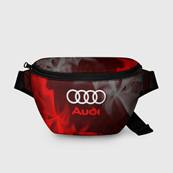 Поясная сумка AUDI АУДИ, цвет: 3D-принт