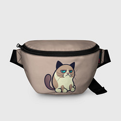 Поясная сумка Великий Grumpy Cat, цвет: 3D-принт