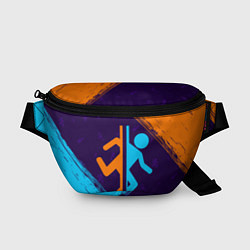 Поясная сумка PORTAL ПОРТАЛ, цвет: 3D-принт