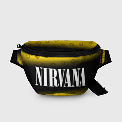 Поясная сумка NIRVANA НИРВАНА, цвет: 3D-принт