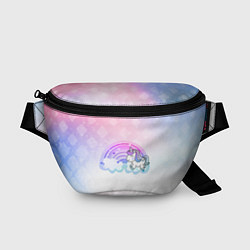 Поясная сумка Единорог, цвет: 3D-принт