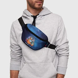 Поясная сумка Among Us Space, цвет: 3D-принт — фото 2