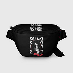 Поясная сумка SALUKI, цвет: 3D-принт