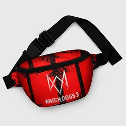 Поясная сумка Watch Dogs: Legion, цвет: 3D-принт — фото 2