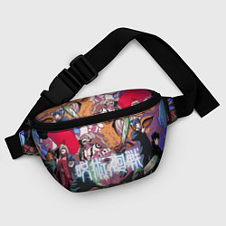 Поясная сумка Магическая битва, цвет: 3D-принт — фото 2