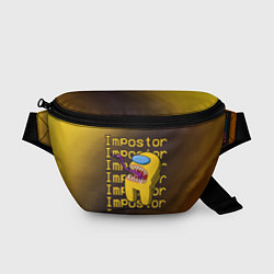 Поясная сумка AMONG US - IMPOSTOR, цвет: 3D-принт