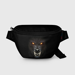 Поясная сумка Злой Волк, цвет: 3D-принт