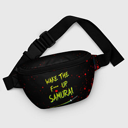 Поясная сумка WAKE THE F*** UP SAMURAI, цвет: 3D-принт — фото 2