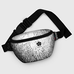 Поясная сумка Черный клевер, цвет: 3D-принт — фото 2