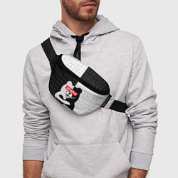 Поясная сумка MONOKUMA МОНОКУМА, цвет: 3D-принт — фото 2