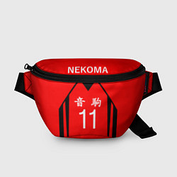 Поясная сумка НЕКОМА 11 КЕНМА КОЗУМЕ, цвет: 3D-принт